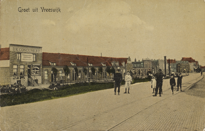 130344 Gezicht op de Handelskade te Vreeswijk.N.B. De gemeente Vreeswijk is per 1 juli 1971 gevoegd bij de nieuw ...